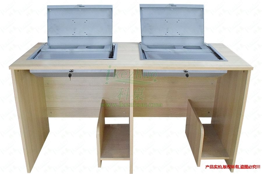 科桌手动翻转电脑桌 科桌手动翻转电脑桌