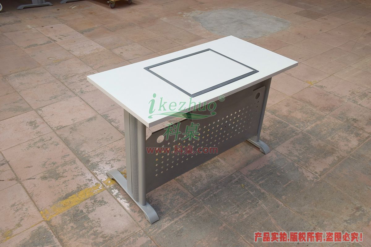 科桌家具,翻转电脑桌,单人金属脚架手动箱体翻转电脑桌K12-B 科桌家具,翻转电脑桌,单人金属脚架手动箱体翻转电脑桌K12-B.jpg