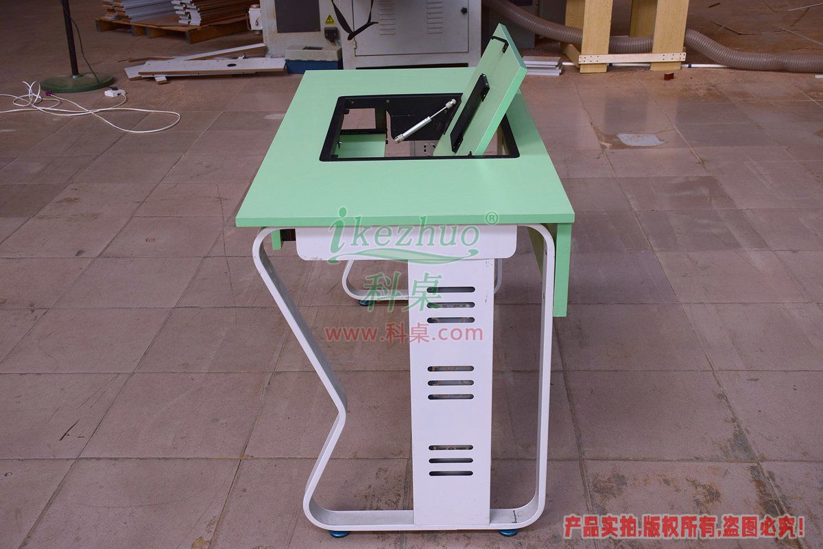 科桌家具,单人电脑桌,边框电脑桌,翻转电脑桌,单人位金属脚架带边框翻转电脑桌K12-C 科桌家具,单人电脑桌,边框电脑桌,翻转电脑桌,单人位金属脚架带边框翻转电脑桌K12-C
